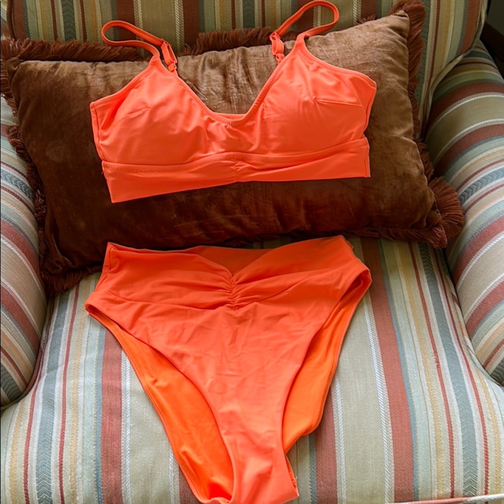 NWT Aerie Orange Bikini